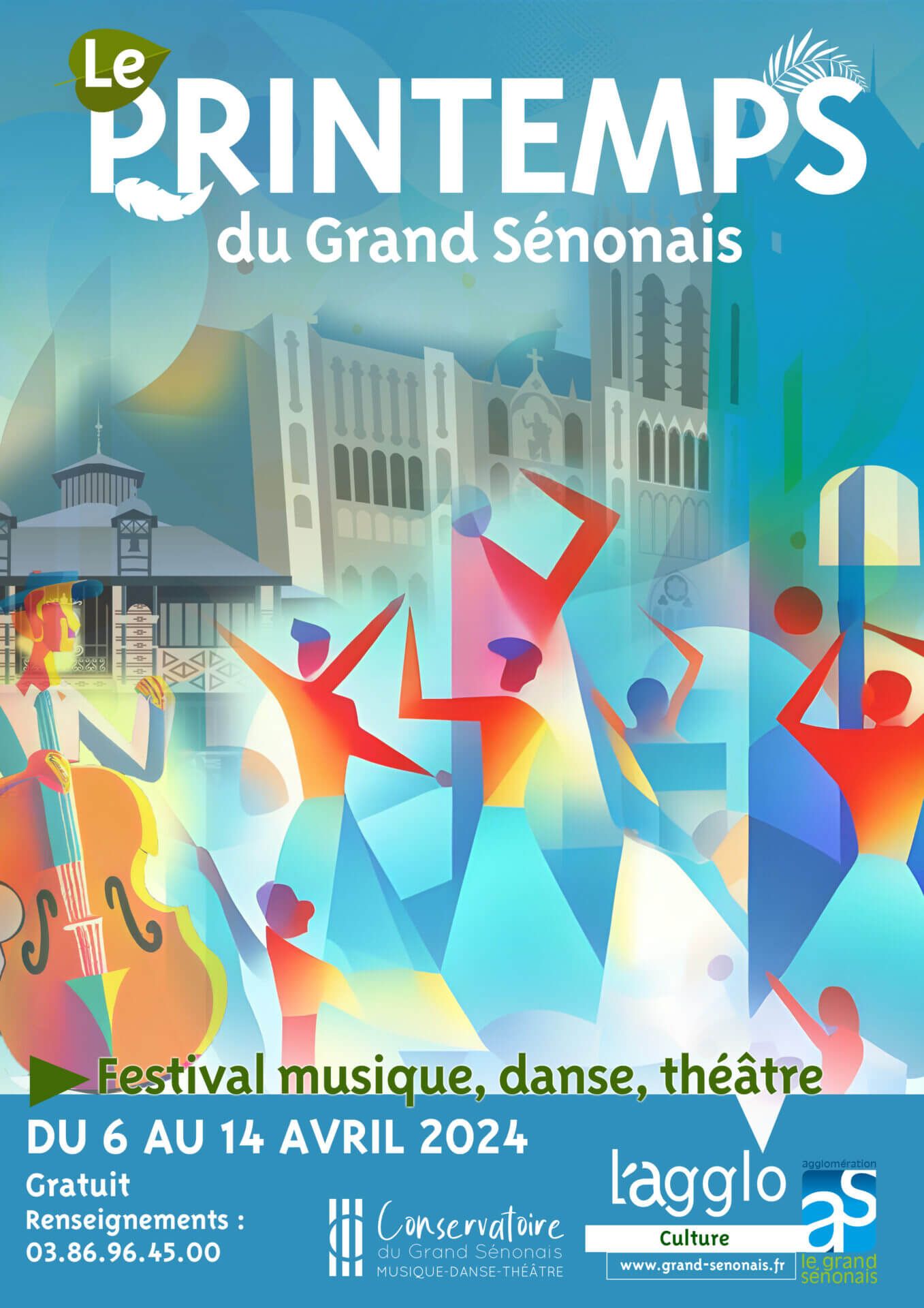 
Du 6 au 14 avril 2024, le Conservatoire du Grand Sénonais organise son premier festival de musiq...